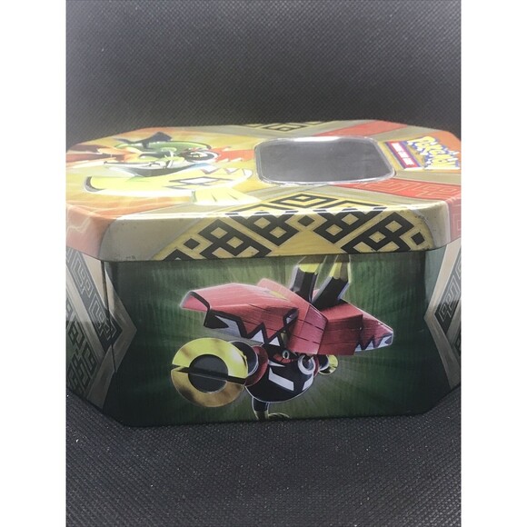 Pokemon Tapu Koko GX Prism Metal Tin - Collectible Card Storage - Picture 3 of 7